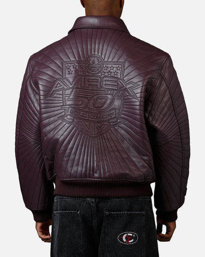 Avirex Traputo Jacket Cherry
