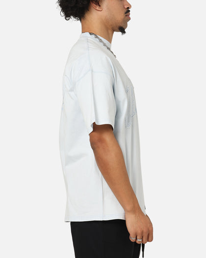 Carre Con Star Oversized T-Shirt Baby Blue