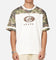 Carre Star Shooter Panelled T-Shirt Off White/Woodland Camo