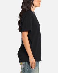 Carre Tag Mockneck T-Shirt Black