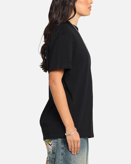Carre Tag Mockneck T-Shirt Black