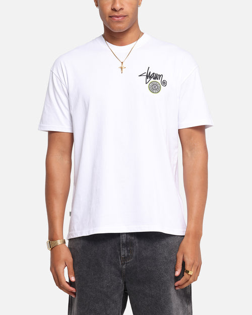 S Double Track Dot T-Shirt White