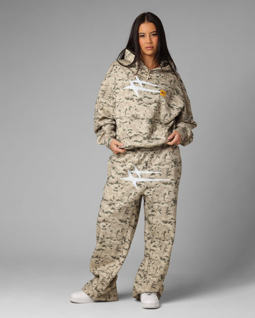 Loiter Hybrid Hoodie Digi Camo