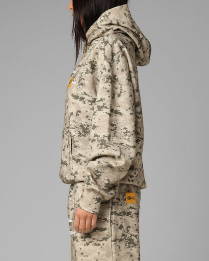 Loiter Hybrid Hoodie Digi Camo