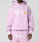 Loiter Hybrid Hoodie Lilac