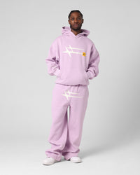 Loiter Hybrid Hoodie Lilac