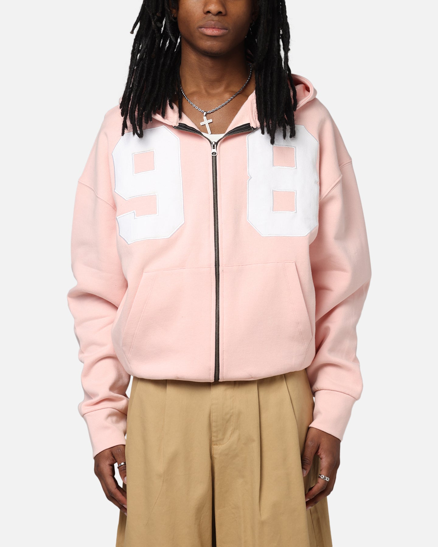 Loiter Cosmos Zip Hoodie Pink | Culture Kings US