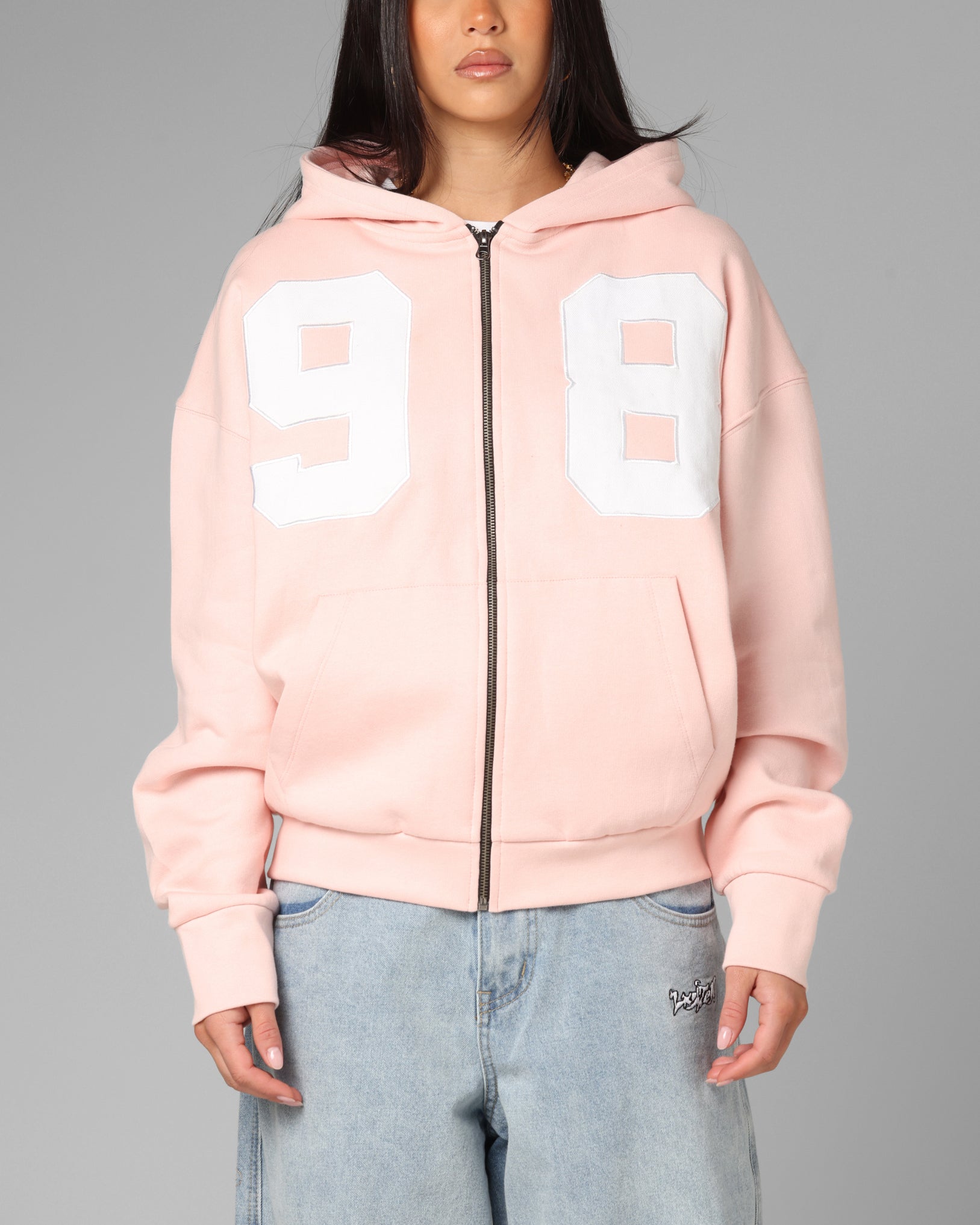 Loiter Cosmos Zip Hoodie Pink | Culture Kings US
