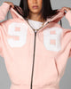 Loiter Cosmos Zip Hoodie Pink