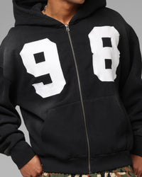 Loiter Cosmos Hoodie Washed Black