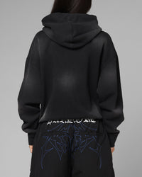 Loiter Cosmos Hoodie Washed Black