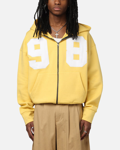 Loiter Cosmos Zip Hoodie Yellow