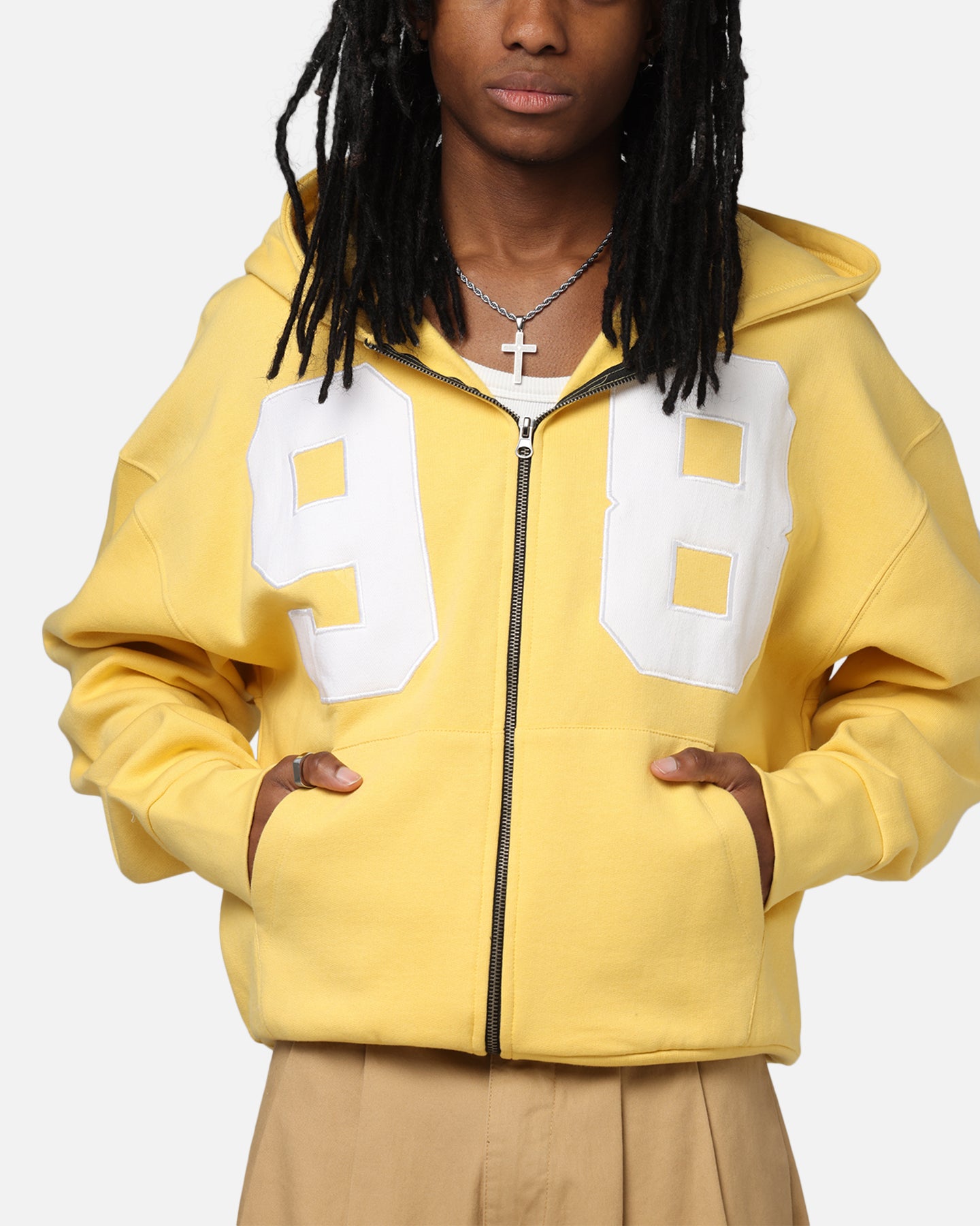 Loiter Cosmos Zip Hoodie Yellow | Culture Kings US