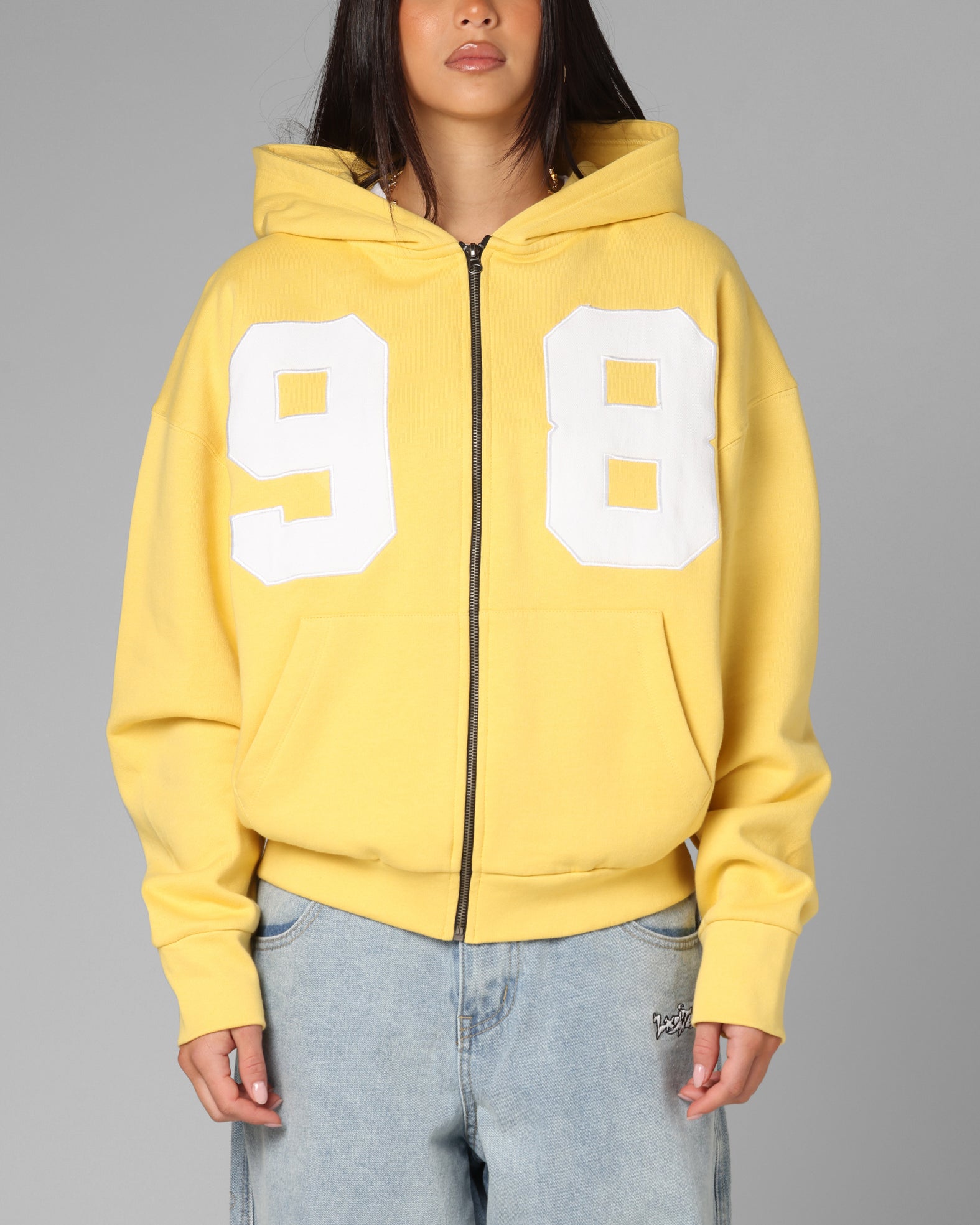 Loiter Cosmos Zip Hoodie Yellow | Culture Kings US