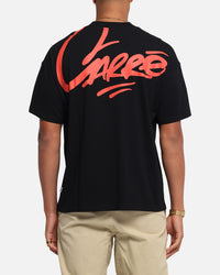 Carre Graffiti Oversized Ringer T-Shirt Black/Red