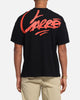 Carre Graffiti Oversized Ringer T-Shirt Black/Red