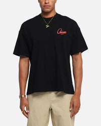 Carre Graffiti Oversized Ringer T-Shirt Black/Red