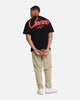 Carre Graffiti Oversized Ringer T-Shirt Black/Red
