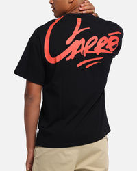 Carre Graffiti Oversized Ringer T-Shirt Black/Red