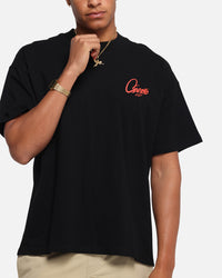 Carre Graffiti Oversized Ringer T-Shirt Black/Red
