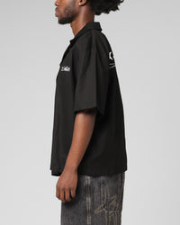 Loiter Daytona Button Up Shirt Black