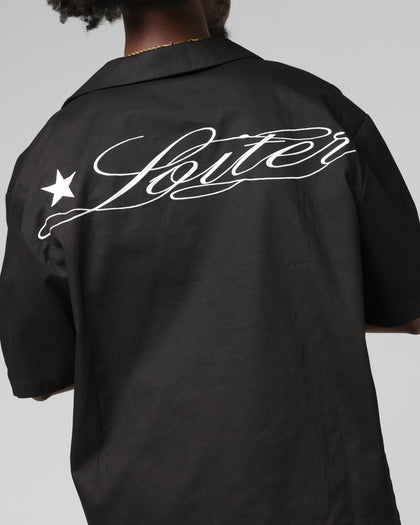 Loiter Daytona Button Up Shirt Black