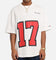 Carre Hitta Grid Iron T-Shirt Off White/Red