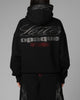 Loiter Opaque Rhinestone Premium Hoodie Black
