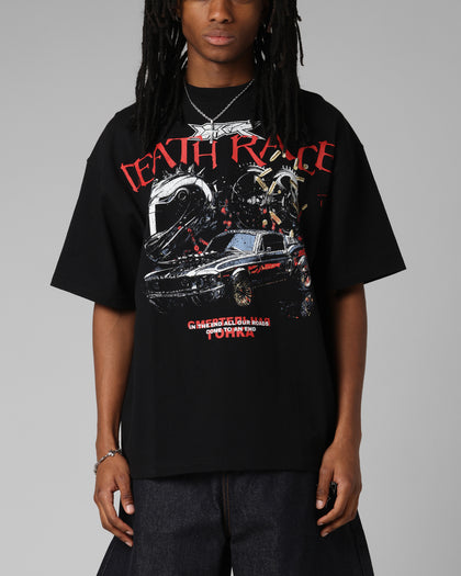 Loiter Death Race Vintage T-Shirt Black