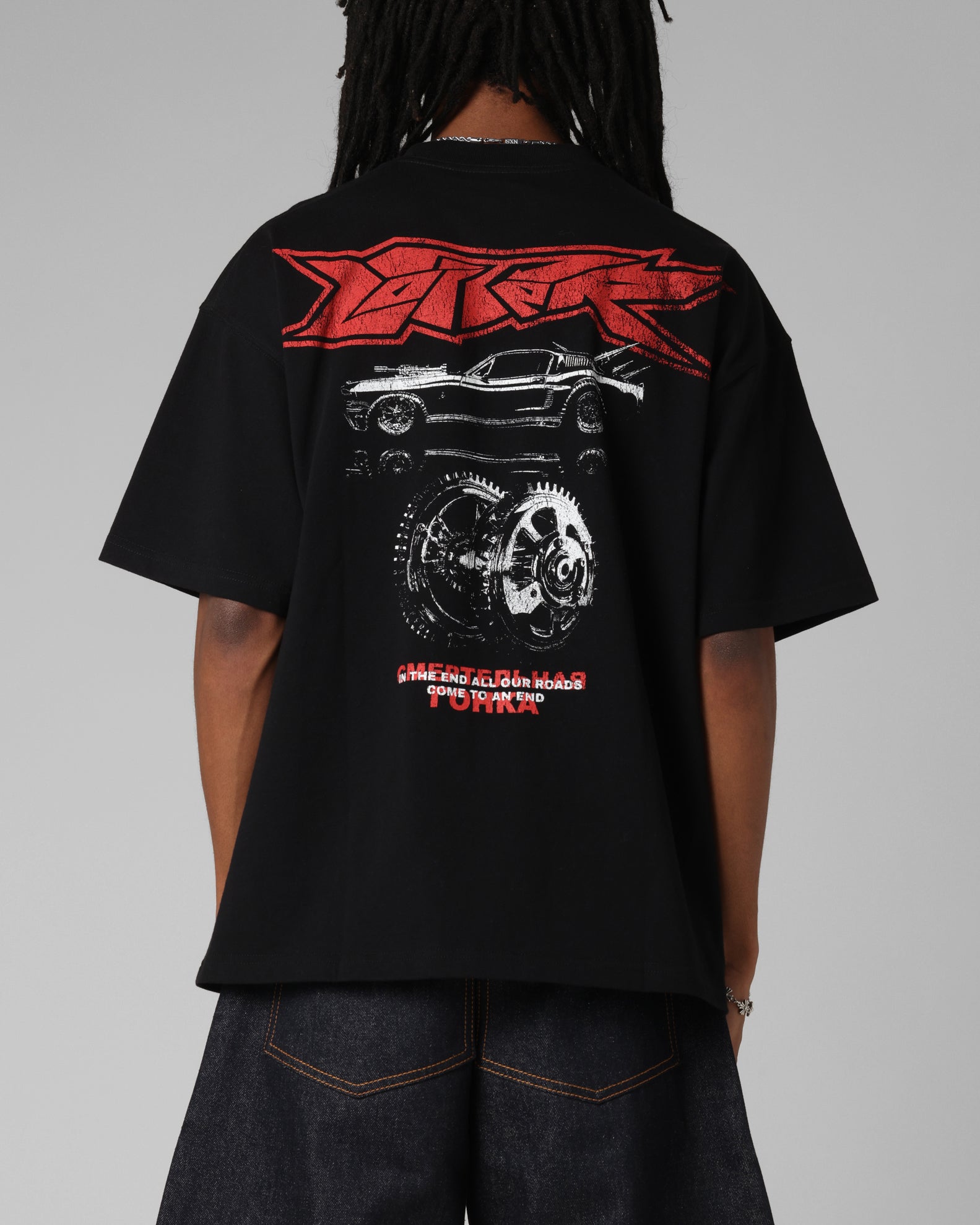 Loiter Death Race Vintage T-Shirt Black | Culture Kings US