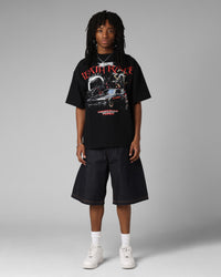 Loiter Death Race Vintage T-Shirt Black