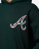 Pro Standard Atlanta Braves Tapestry 2.0 Hoodie Dark Green