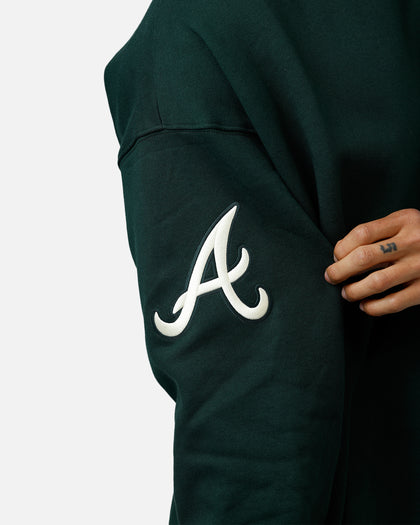 Pro Standard Atlanta Braves Tapestry 2.0 Hoodie Dark Green