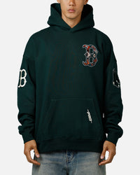 Pro Standard Boston Red Sox Tapestry 2.0 Hoodie Dark Green