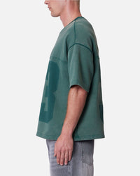 MNML Vintage Raglan Terry Jersey Green