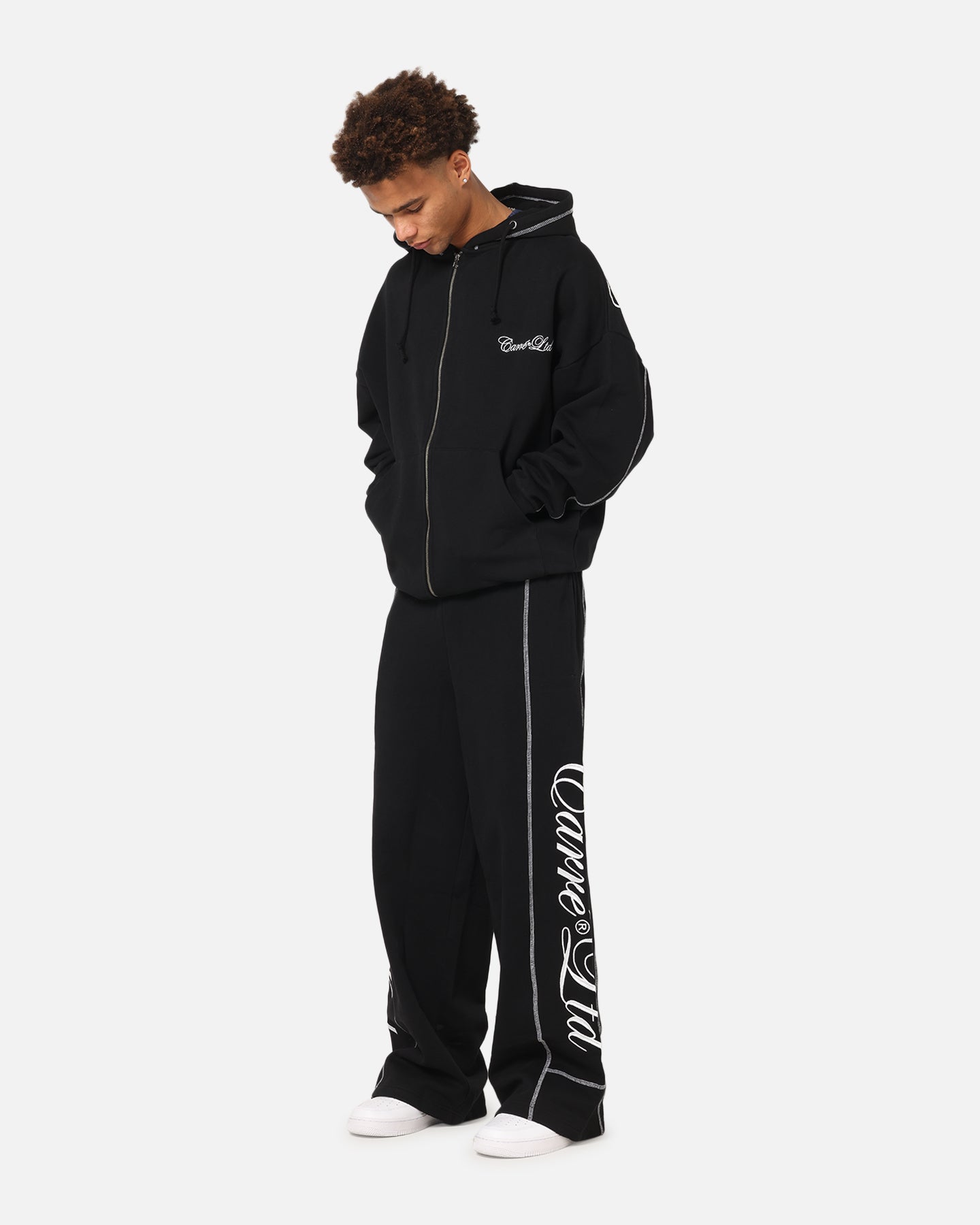 Carre Script Hoodie Black | Culture Kings US Carre Script Hoodie Black | Culture Kings US