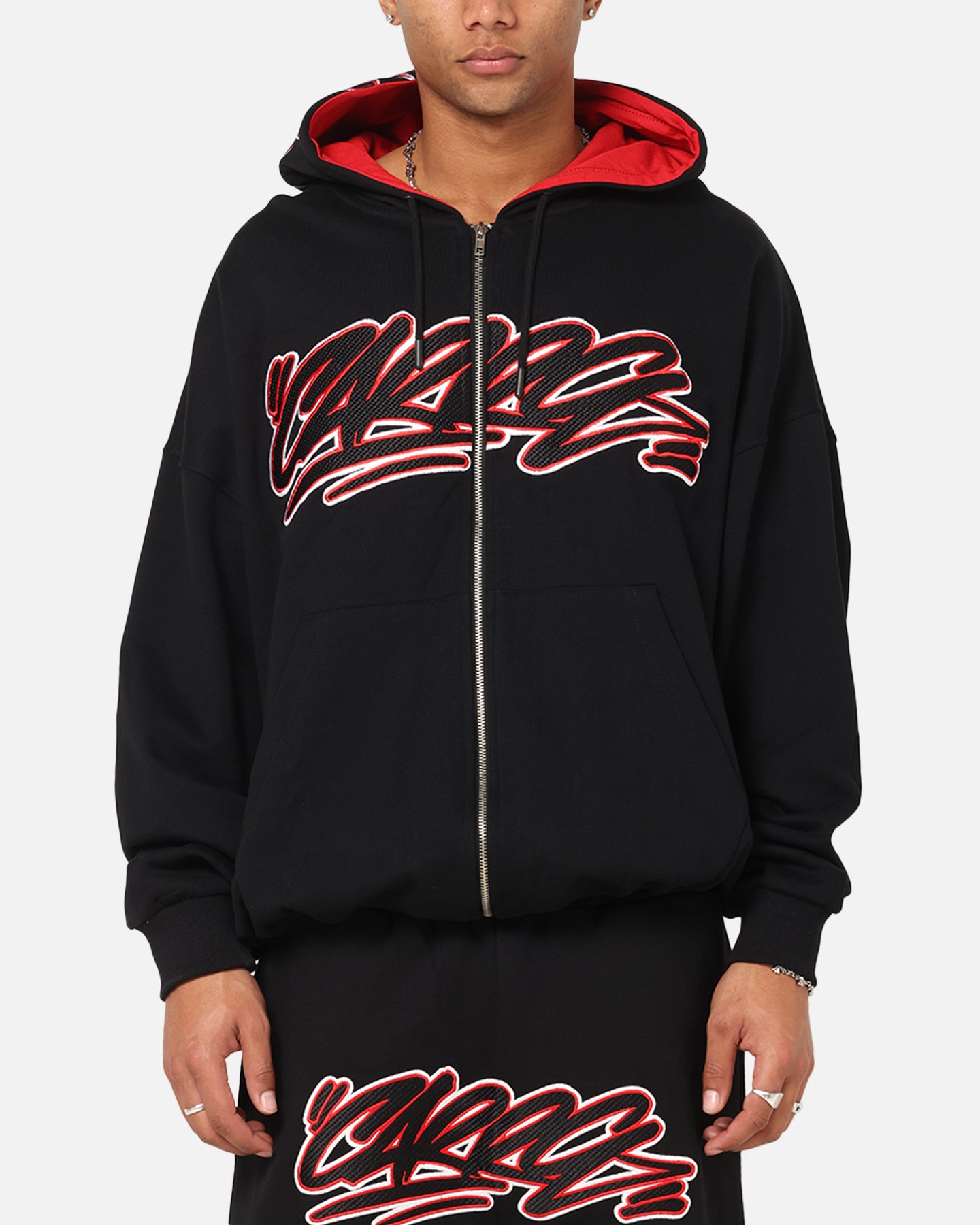 Carre Terrace Zip Hoodie Black | Culture Kings US