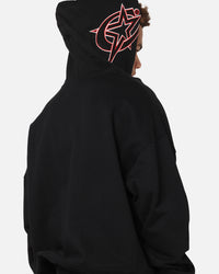 Carre Terrace Zip Hoodie Black