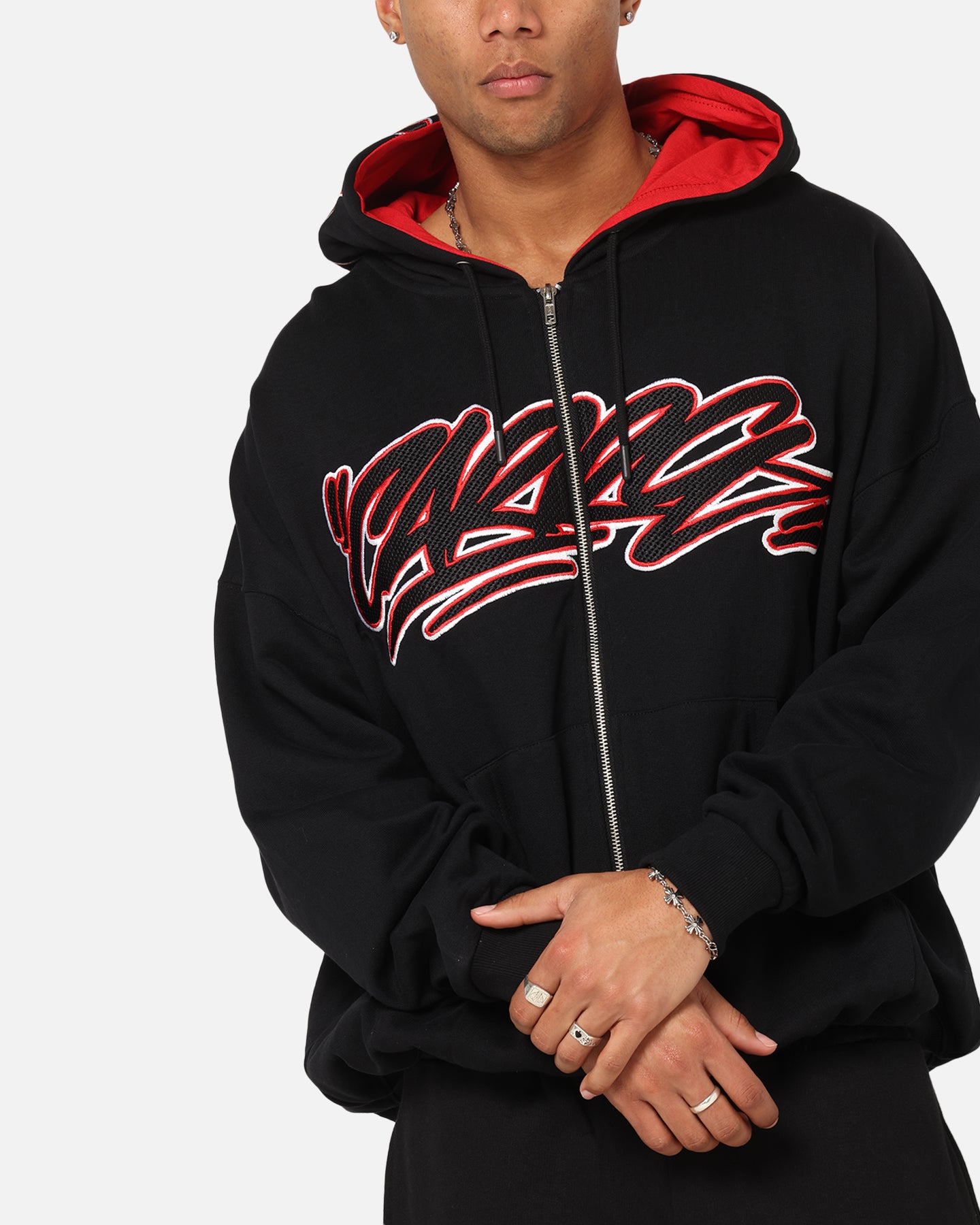 Carre Terrace Zip Hoodie Black | Culture Kings US