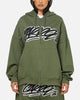 Carre Terrace Zip Hoodie Olive