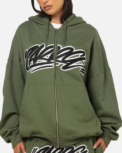 Carre Terrace Zip Hoodie Olive