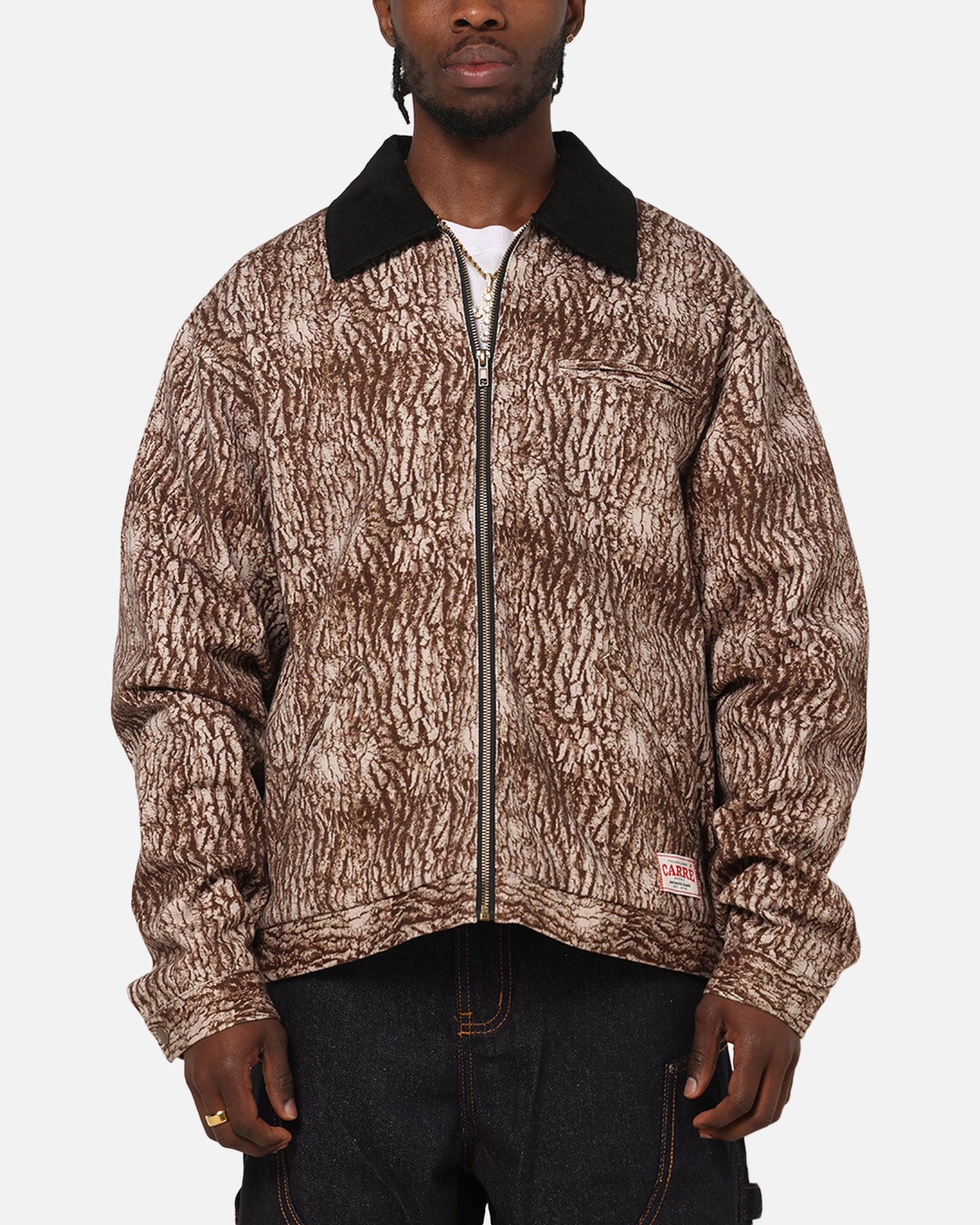 Carre Canvas Jacket Tree Bark | Culture Kings US
