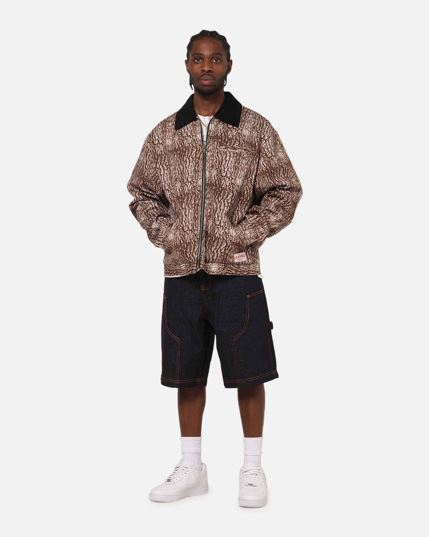 Carre Canvas Jacket Tree Bark | Culture Kings US