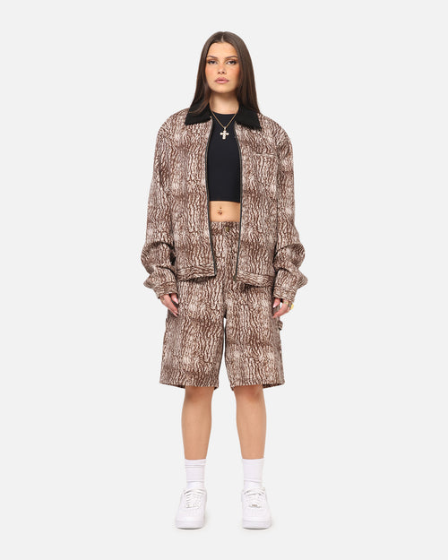 Carre Canvas Jacket Tree Bark