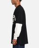 Carre Graffiti Layered Long Sleeve T-Shirt Black/Off White