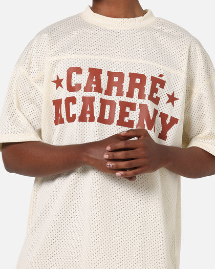 Carre Star Academy Mesh T-Shirt Off White