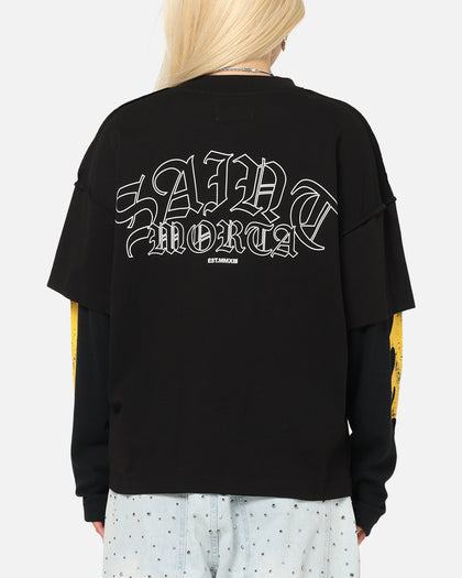 Saint Morta La Flame Long Sleeve T-Shirt Black