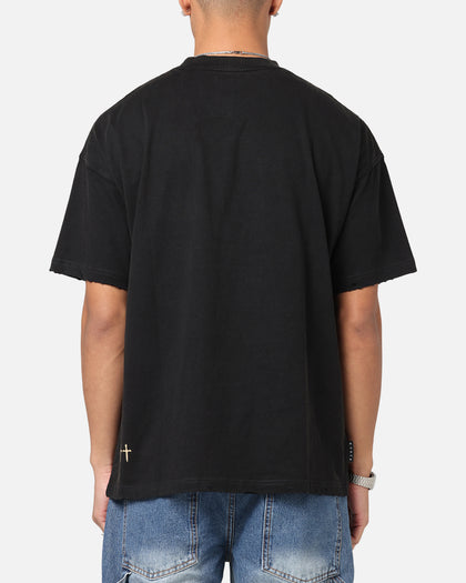 Saint Morta Rodeo Drive Boxy T-Shirt Black/Brown