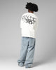 Loiter Performance Layered Long Sleeve T-Shirt Off White