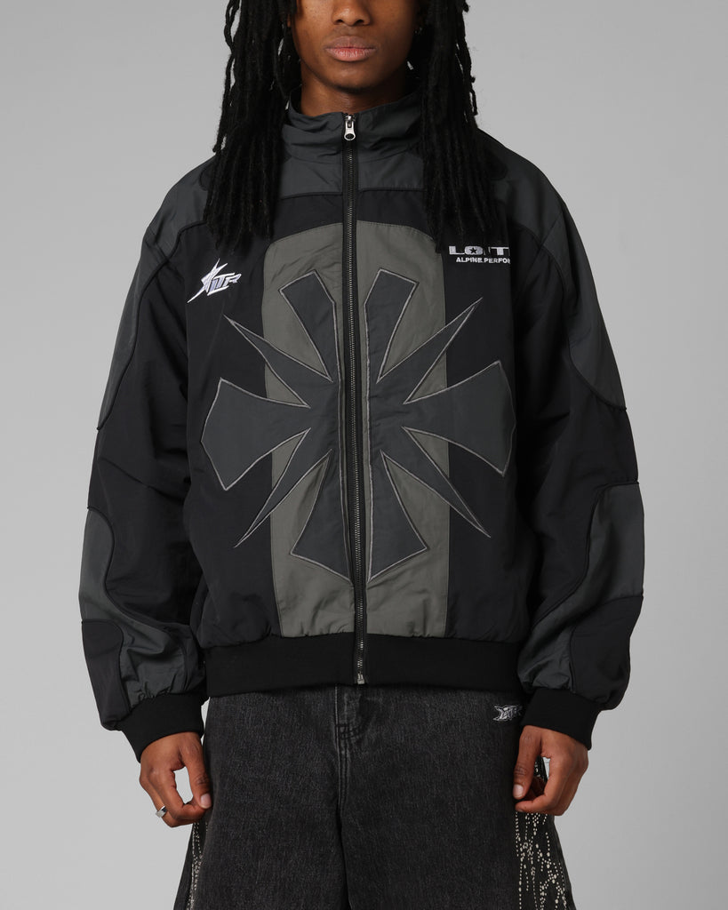 Loiter Club Classic Track Jacket Black | Culture Kings US